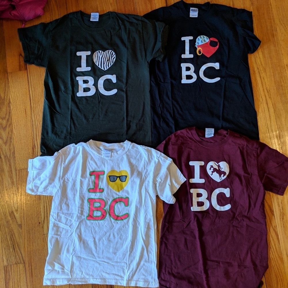 Barnard College t-shirt bundle! Size small